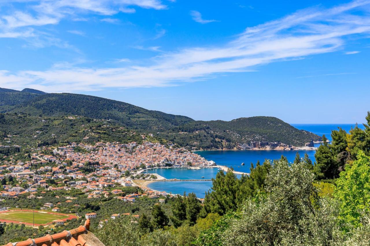 Villa Agia Marina Skopelos Buitenkant foto