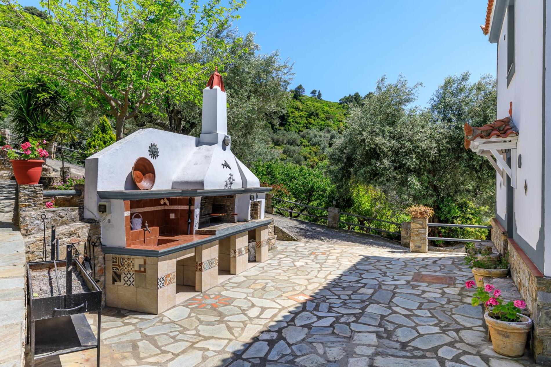 Villa Agia Marina Skopelos Buitenkant foto