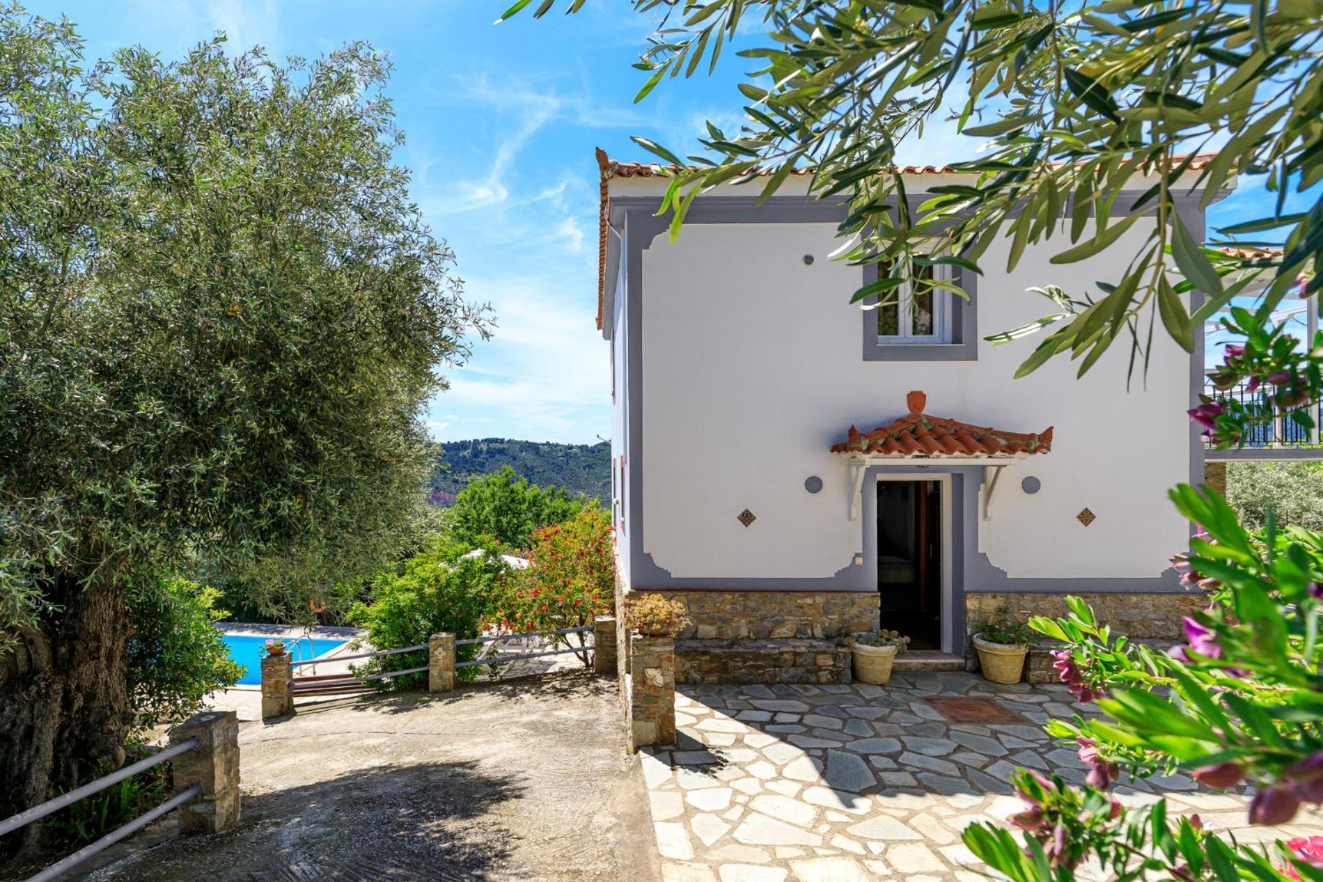 Villa Agia Marina Skopelos Buitenkant foto