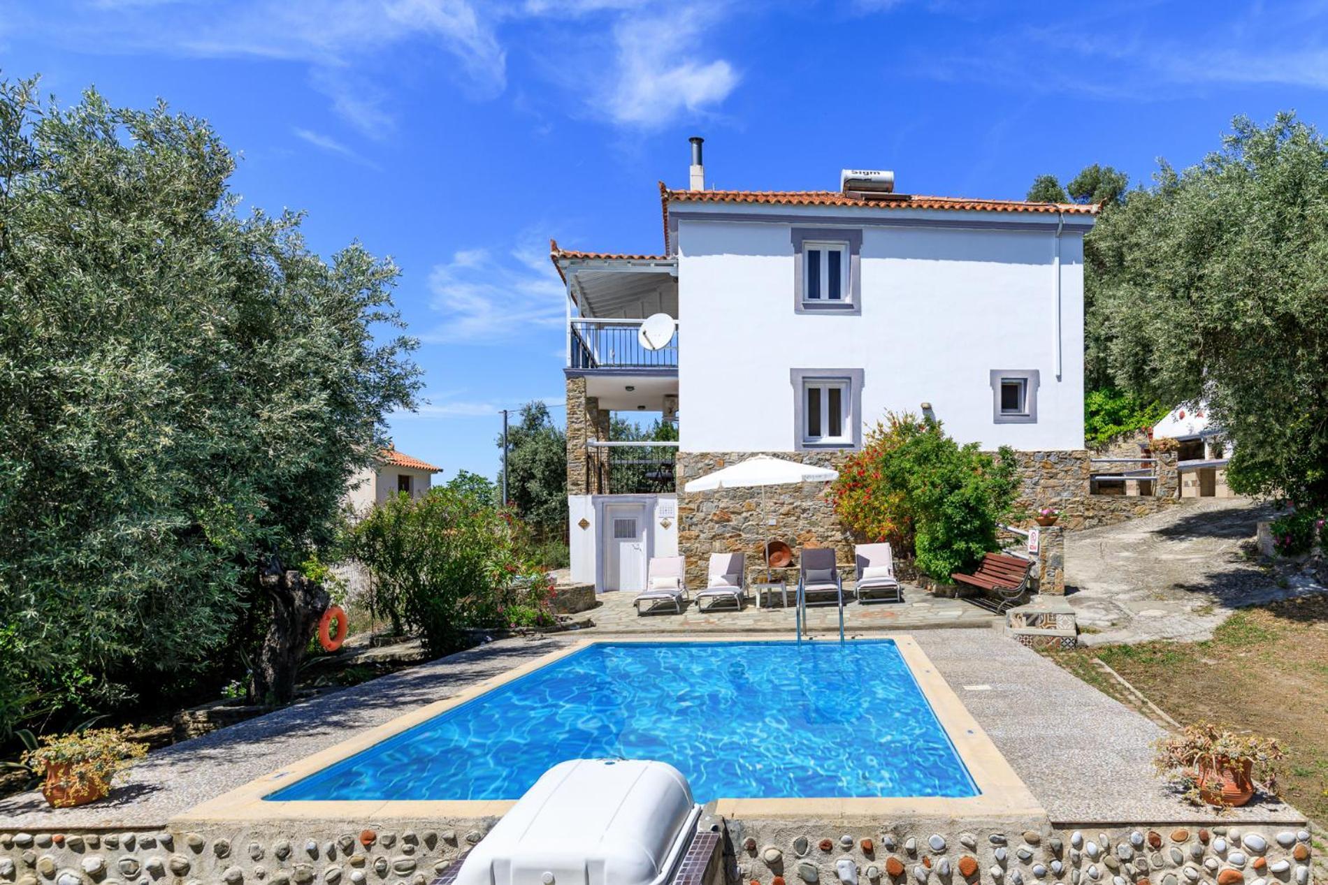 Villa Agia Marina Skopelos Buitenkant foto